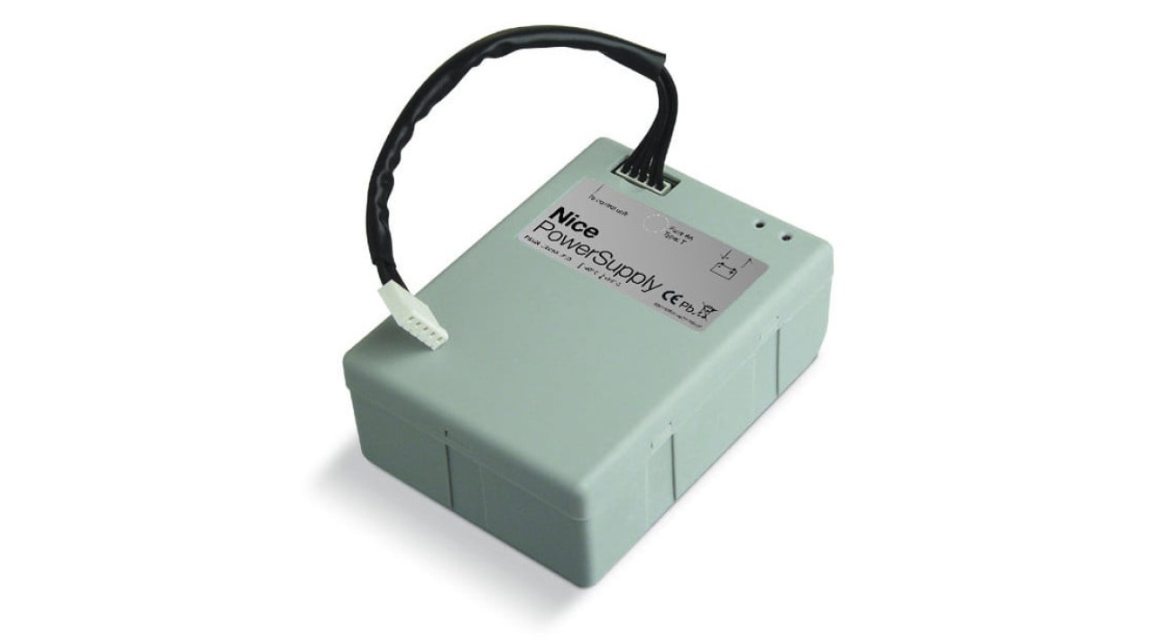 Atsarginė baterija NICE PS124 (24V, 1.2Ah, tinka SBAR, WINGO, ROBUS pavaroms)