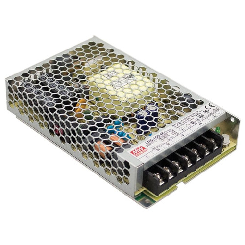 Impulsinis maitinimo šaltinis 12V 12.5A uždaras MEAN WELL