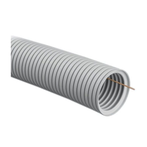 Gofruotas PVC vamzdis su viela 25mm (50m) Gofruotas PVC vamzdis su viela 25mm (50m)