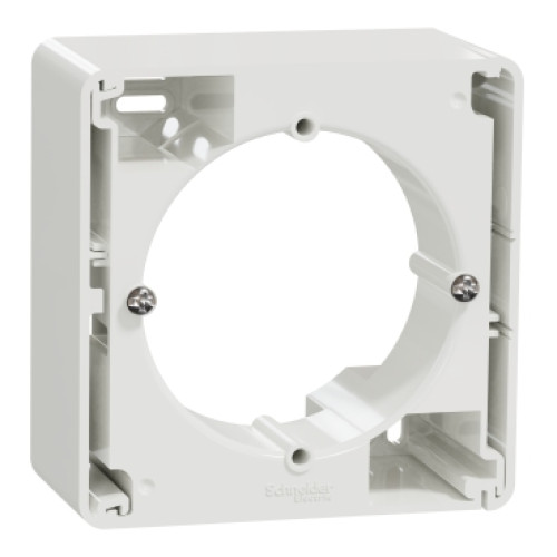 Virštinkinė dėžutė 1 vietos Schneider Electric Sedna Design SDD111901 (balta)