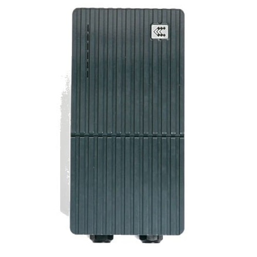 Priekinė plokštė PILKA krovimo stotelei su lizdu Teltonika TeltoCharge EVC2 PGF22PP00000