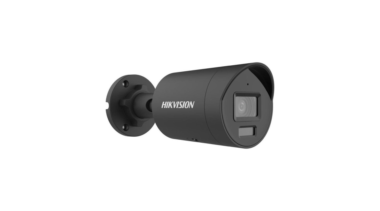 Hikvision bullet DS-2CD2086G2H-I2U/SL F2.8 (Juoda, 40 m. IR, 8 MP, AcuSense, DarkFighter)