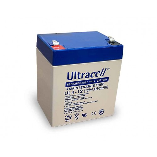 Akumuliatorius Ultracell UL4-12 (4Ah, 12V) Akumuliatorius Ultracell UL4-12 (4Ah, 12V)