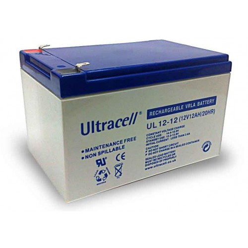 Akumuliatorius Ultracell UL12-12 (12 Ah, 12V) Akumuliatorius Ultracell UL12-12 (12 Ah, 12V)
