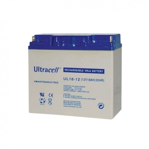 Akumuliatorius Ultracell UL18-12 VDS (18 Ah, 12V, VDS) Akumuliatorius Ultracell UL18-12 VDS (18 Ah, 12V, VDS)