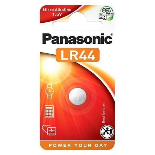 Baterija Panasonic Alkaline G13/LR44 (1 vnt.) Baterija Panasonic Alkaline G13/LR44 (1 vnt.)