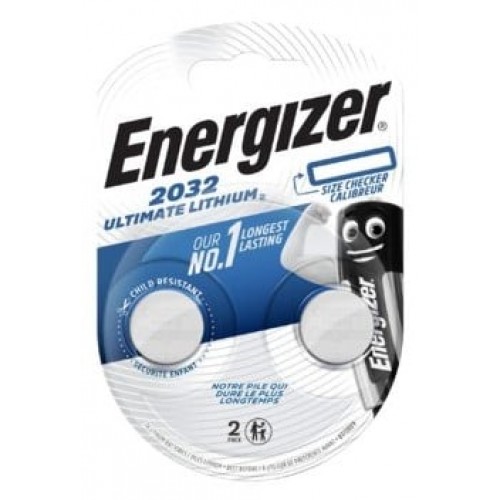 Baterija Energizer Ultimate Lithium CR2032 (2 vnt.) Baterija Energizer Ultimate Lithium CR2032 (2 vnt.)