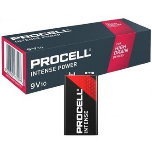 Baterija Duracell Procell Intense 6LR61/9V Krona (10 vnt.) Baterija Duracell Procell Intense 6LR61/9V Krona (10 vnt.)