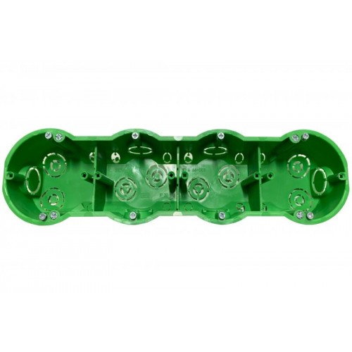 4 vietų dėžutė į gipsą Liregus IID4.66-003 4 vietų dėžutė į gipsą Liregus IID4.66-003