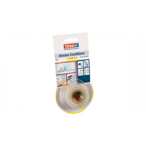 Užsivulkanizuojanti silikoninė juosta TESA XTREME CONDITIONS (colorless) 3m x 25mm 04600-00003-00 Užsivulkanizuojanti silikoninė juosta TESA XTREME CONDITIONS (colorless) 3m x 25mm 04600-00003-00