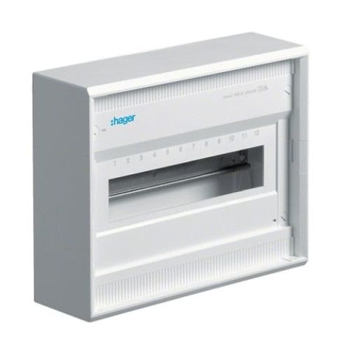 Hager 12 mod. virštinkinis skydelis VA12B Hager 12 mod. virštinkinis skydelis VA12B