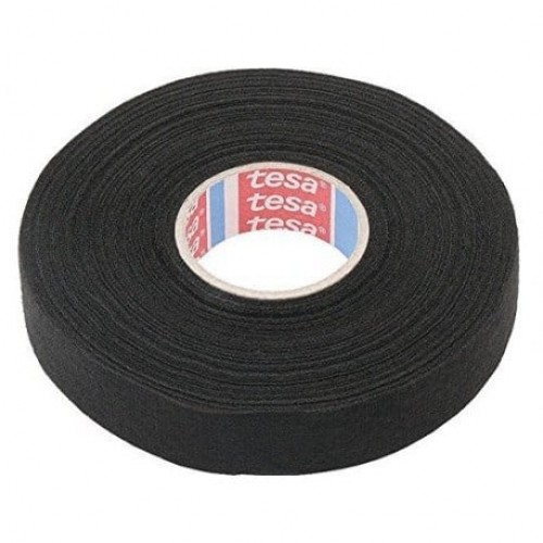 Izoliuojanti tekstilinė juosta TESA (juoda) 25m x 15mm 51608-00009-00 Izoliuojanti tekstilinė juosta TESA (juoda) 25m x 15mm 51608-00009-00