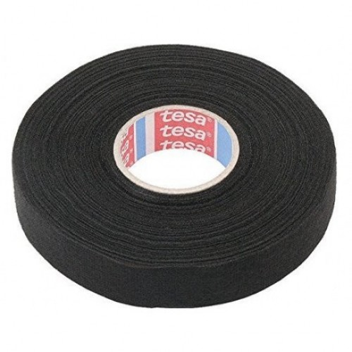 Izoliuojanti tekstilinė juosta TESA (juoda) 25m x 15mm 51608-00009-00 Izoliuojanti tekstilinė juosta TESA (juoda) 25m x 15mm 51608-00009-00