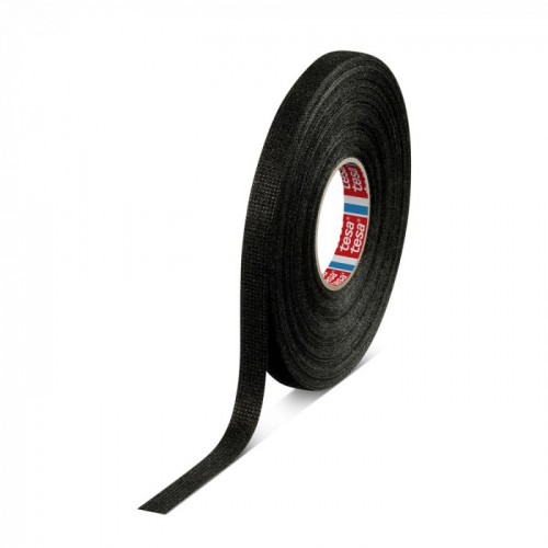 Izoliuojanti tekstilinė juosta TESA (juoda) 25m x  9mm 51608-00002-00 Izoliuojanti tekstilinė juosta TESA (juoda) 25m x  9mm 51608-00002-00