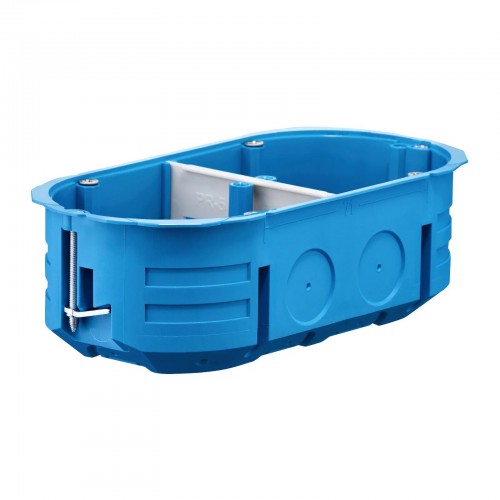 2 vt. dėžutė į gipsą Simet P2x60K (45mm gylio) 2 vt. dėžutė į gipsą Simet P2x60K (45mm gylio)