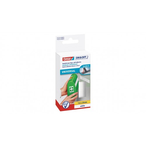 ONOFF plataus profilio lipni juosta TESA 1m x 20mm 55224-00003-01 (balta) ONOFF plataus profilio lipni juosta TESA 1m x 20mm 55224-00003-01 (balta)