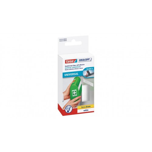 ONOFF plataus profilio lipni juosta TESA 1m x 20mm 55224-00003-01 (balta) ONOFF plataus profilio lipni juosta TESA 1m x 20mm 55224-00003-01 (balta)