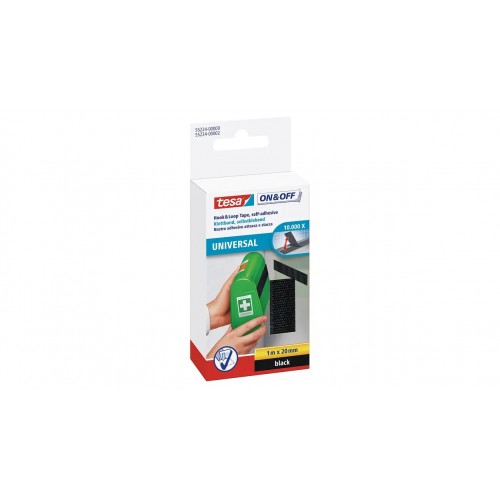 ONOFF plataus profilio lipni juosta TESA 1m x 20mm 55224-00003-01 (juoda) ONOFF plataus profilio lipni juosta TESA 1m x 20mm 55224-00003-01 (juoda)