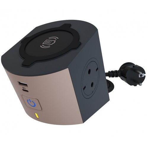 2-vietų ilgiklis + A ir C tipo USB + belaidis krovimas 10W Legrand 694500 (2m) 2-vietų ilgiklis + A ir C tipo USB + belaidis krovimas 10W Legrand 694500 (2m)