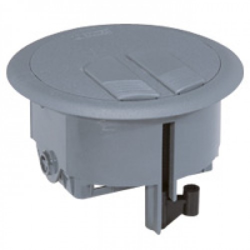 Grindinė dėžė 3mod. Legrand 089644 (pilka) Grindinė dėžė 3mod. Legrand 089644 (pilka)