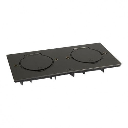 Grindinė dėžė 4mod. Legrand 089752 (šlifuoto rudo plieno) Grindinė dėžė 4mod. Legrand 089752 (šlifuoto rudo plieno)