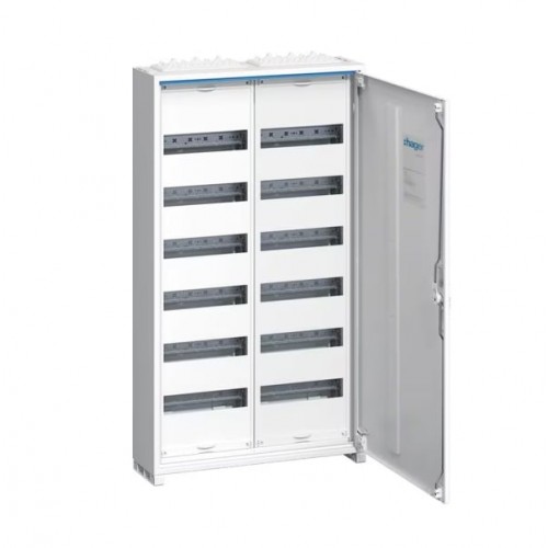 Hager 144 mod. virštinkinis metalinis skydelis FWB62