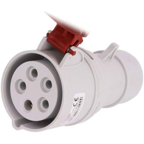 Pramoninis pernešamas kištukinis lizdas Pawbol B.1040 (16A, 5P, 400V, IP44) Pramoninis pernešamas kištukinis lizdas Pawbol B.1040 (16A, 5P, 400V, IP44)