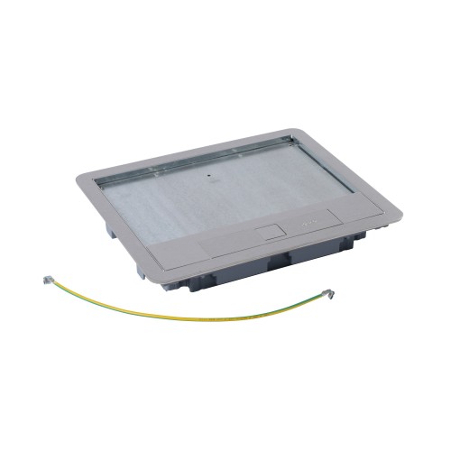 Grindinės dėžės dangtis 18 mod. Legrand 088004 (nerūdijantis plienas) Grindinės dėžės dangtis 18 mod. Legrand 088004 (nerūdijantis plienas)