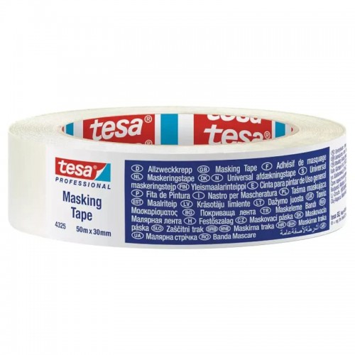 Apsauginė dažymo juosta TESA (balta) 50m x 30mm 04325-00002-02 Apsauginė dažymo juosta TESA (balta) 50m x 30mm 04325-00002-02