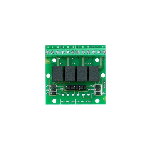 Rėlinis modulis Tiras M-OUT4R