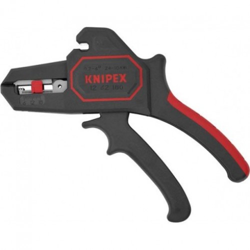 Kabelio nužievintojas KNIPEX 12 62 180 (0.2–6mm, 180mm) Kabelio nužievintojas KNIPEX 12 62 180 (0.2–6mm, 180mm)