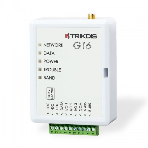 GSM komunikatorius Trikdis G16 4G (su antena) GSM komunikatorius Trikdis G16 4G (su antena)