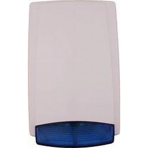 Apsauginė lauko sirena MR300BL (mėlyna, baltas korpusas, be akumuliatoriaus)