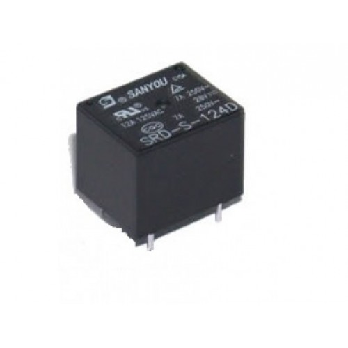 Rėlė 24V 12A SRD-S-112D