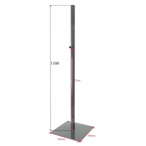 Metalinis stulpelis Forteza barjerams Metalinis stulpelis Forteza barjerams