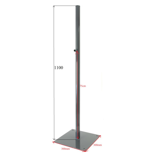 Metalinis stulpelis Forteza barjerams Metalinis stulpelis Forteza barjerams