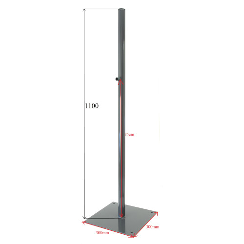 Metalinis stulpelis Forteza barjerams Metalinis stulpelis Forteza barjerams