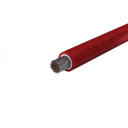 Kabelis SOLAR H1Z2Z2K 1x4 (raudonas, Dca, 1 m) Kabelis SOLAR H1Z2Z2K 1x4 (raudonas, Dca, 1 m)
