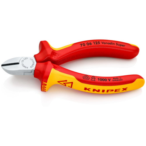 Izoliuotos profesonalios kandyklės KNIPEX 7006125 Izoliuotos profesonalios kandyklės KNIPEX 7006125