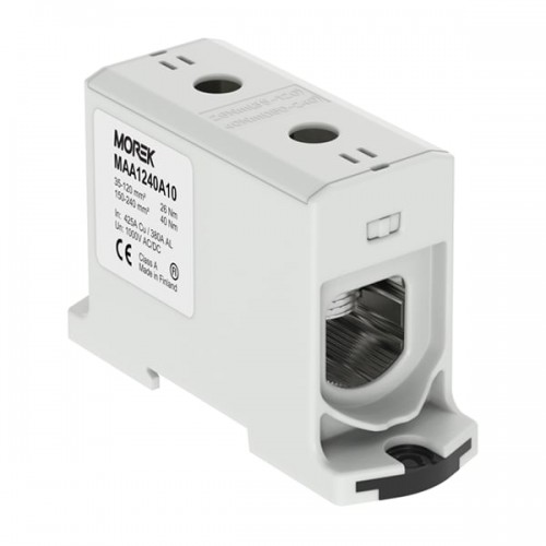 Gnybtas OTL240 1x35-240mm2 Morek MAA1240A10 (pilka) Gnybtas OTL240 1x35-240mm2 Morek MAA1240A10 (pilka)