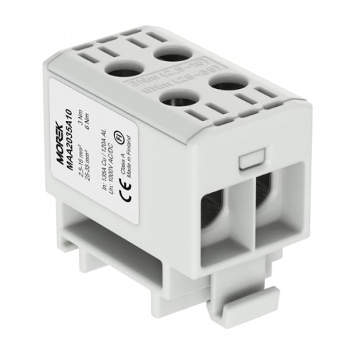 Gnybtas OTL35-2 2x2.5-35mm2 Morek MAA2035A10 (pilka) Gnybtas OTL35-2 2x2.5-35mm2 Morek MAA2035A10 (pilka)