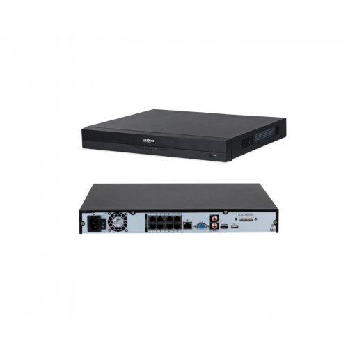 Įrašymo įrenginys, 8 IP kanalų, PoE, Dahua NVR4208-8P-EI Įrašymo įrenginys, 8 IP kanalų, PoE, Dahua NVR4208-8P-EI