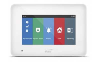 Belaidė, liečiamu ekranu klaviatūra ELDES EWKB5