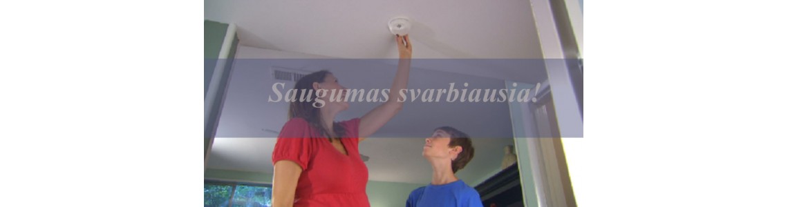 Pasirūpinkime namų saugumu per šventes Pasirūpinkime namų saugumu per šventes