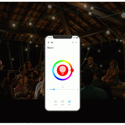 SONOFF B02-B-A60 Išmanioji Wi-Fi LED lemputė, 2700-6500K