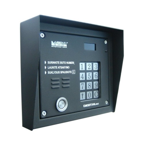 CD-2503TP telefonspynės komplektas su TM skaitytuvu, juodos spalvos