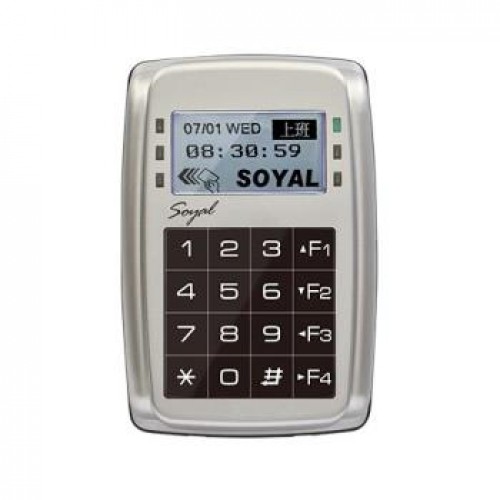 Soyal AR-327H-V5 durų valdiklis su klaviatūra ir atstuminių kortelių skaitytuvu, su displėjumi, metalinis korpusas, 125kHz Soyal AR-327H-V5 durų valdiklis su klaviatūra ir atstuminių kortelių skaitytuvu, su displėjumi, metalinis korpusas, 125kHz