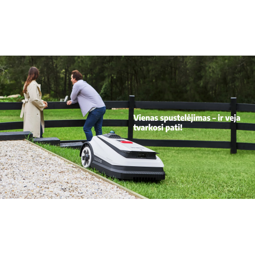 Ecovacs Goat A3000 Lidar 30 aru - Tikslus vejos priežiūros robotas