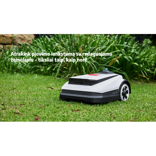 Ecovacs Goat A3000 Lidar 30 aru - Tikslus vejos priežiūros robotas