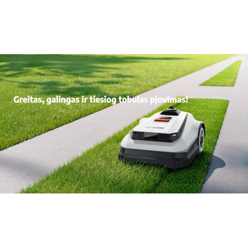 Ecovacs Goat A3000 Lidar 30 aru - Tikslus vejos priežiūros robotas
